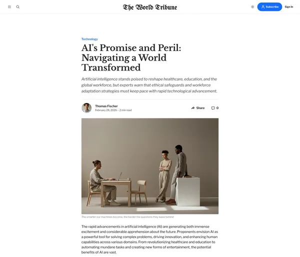 Tribune Ghost theme post layout
