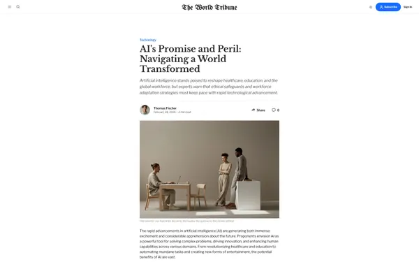 Tribune Ghost theme post layout