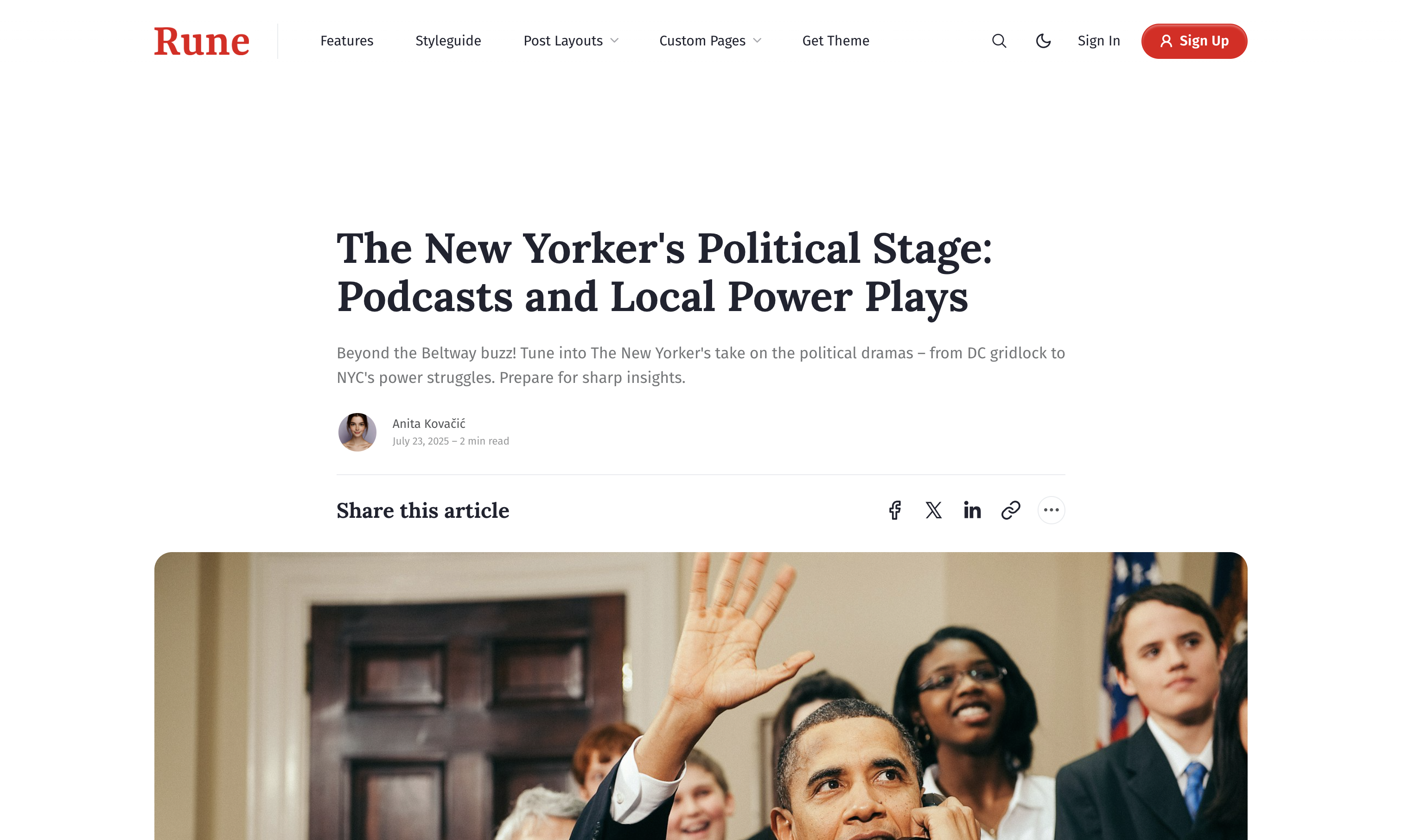 Post Layout Text First
