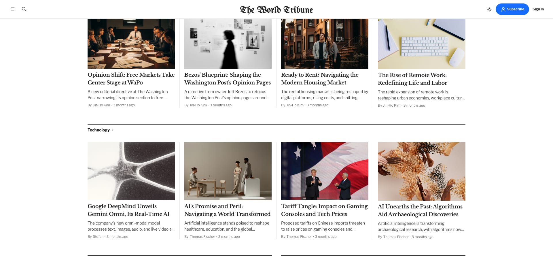 Homepage category group 2 rendered in the four-column grid layout
